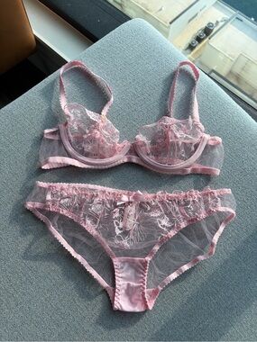 Agent Provacateur Jayce Light Pink Set